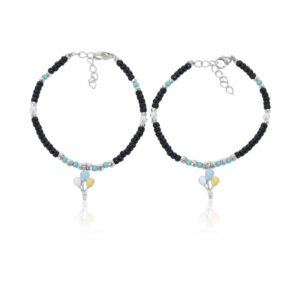 Playful Balloon Silver Baby Bracelet